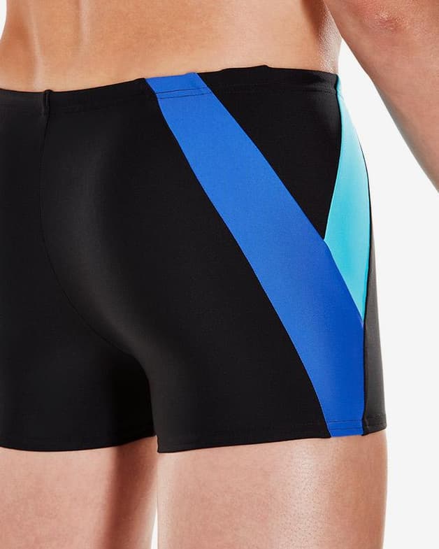 Maillot de bain Speedo Colour Block Aquashort noir bleu garçon - #2