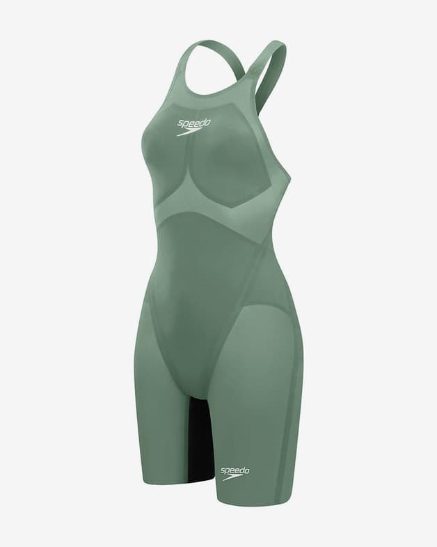 Maillot de bain Speedo Fastskin LZR Pure Valor 2.0 Openback vert femme - #1