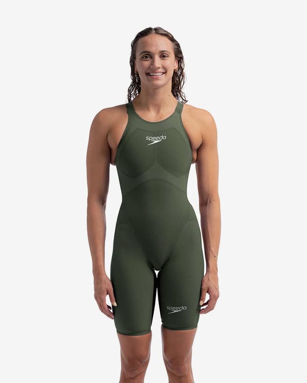 Maillot de bain Speedo Fastskin LZR Pure Valor 2.0 Openback vert femme - #6