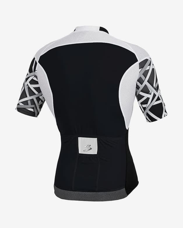 Maillot Spiuk Elite manga corta negro blanco - #2