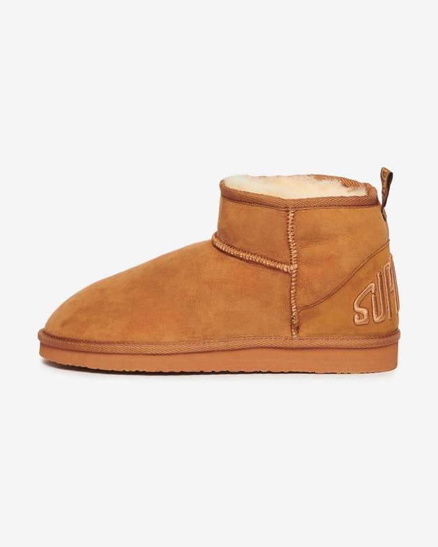 Botas Superdry Suede Sherpa Mini marrón mujer - #5