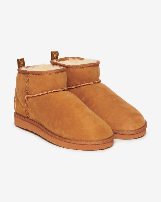 Botas Superdry Suede Sherpa Mini marrón mujer - #6