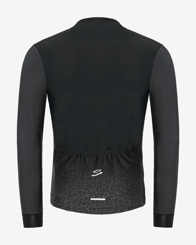 Maillot Spiuk Primitive Ways manga larga negro gris - #2