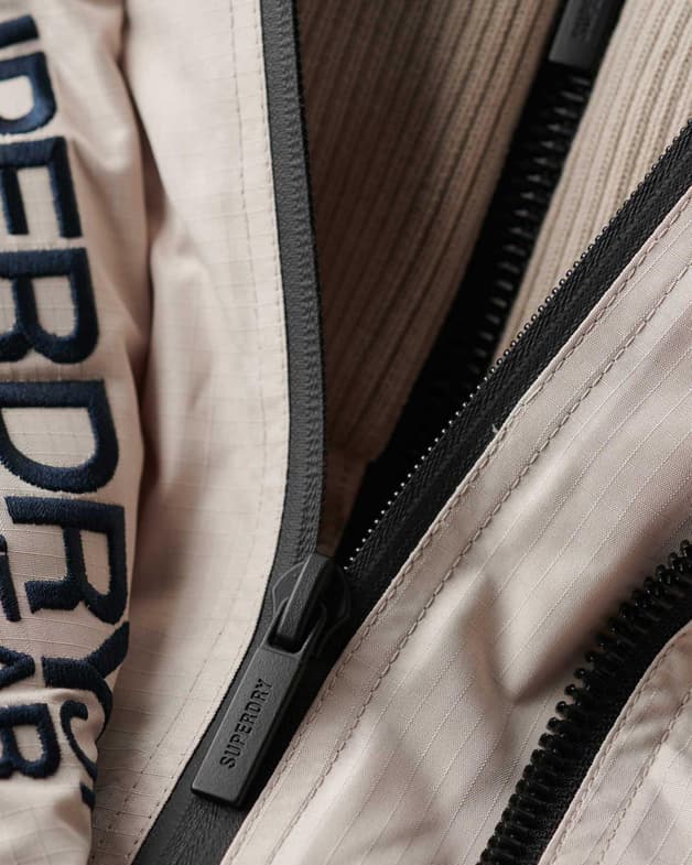 Chaqueta con capucha Superdry Hooded Yachter Windbreaker beige claro - #4