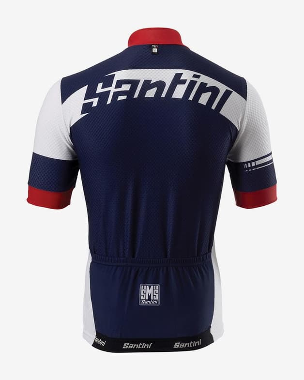Camisola Santini Dragon Jersey branco vermelho - #3