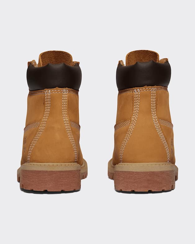 Botas Timberland Classics 6 Inch Prem Wheat Nubuc amarillo trigo junior - #5