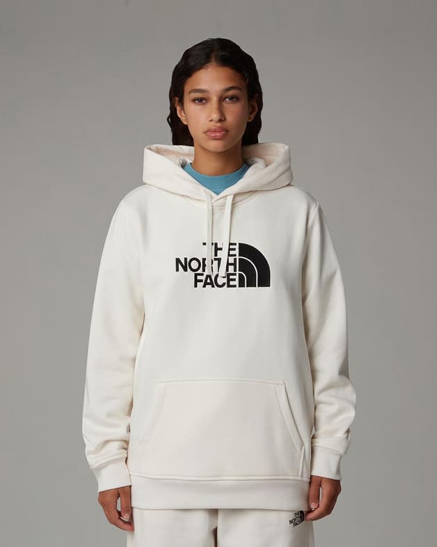 Sudadera con capucha The North Face Drew Peak blanco nego mujer - #5