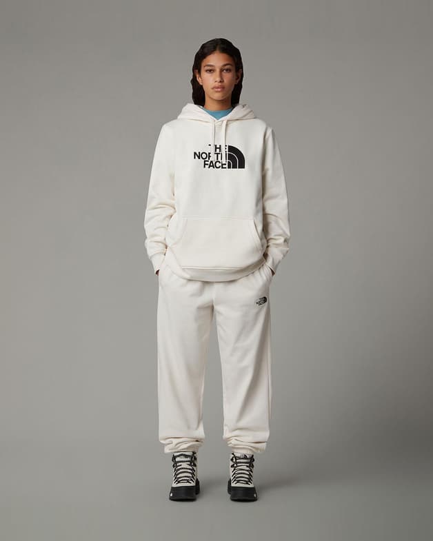 Sudadera con capucha The North Face Drew Peak blanco nego mujer - #4