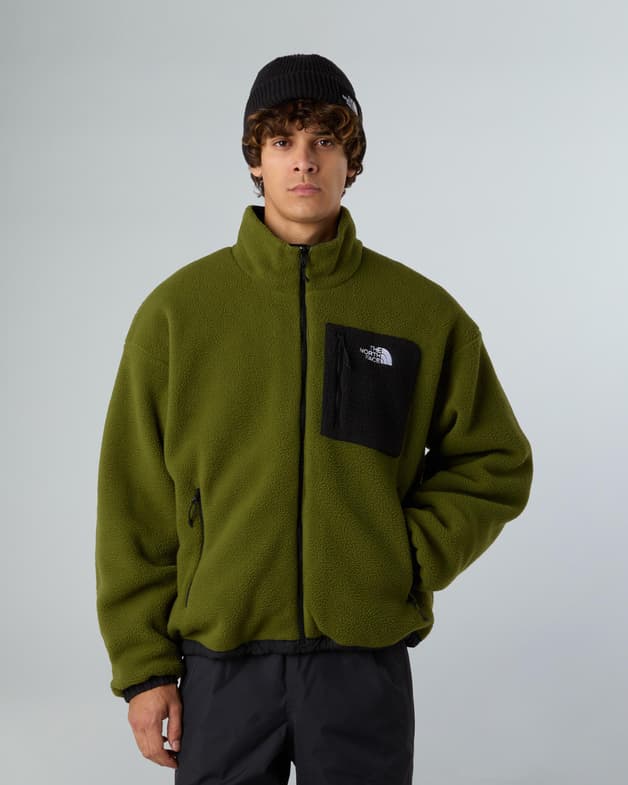 Forro polar The North Face Yumiori Reversible verde negro - #4