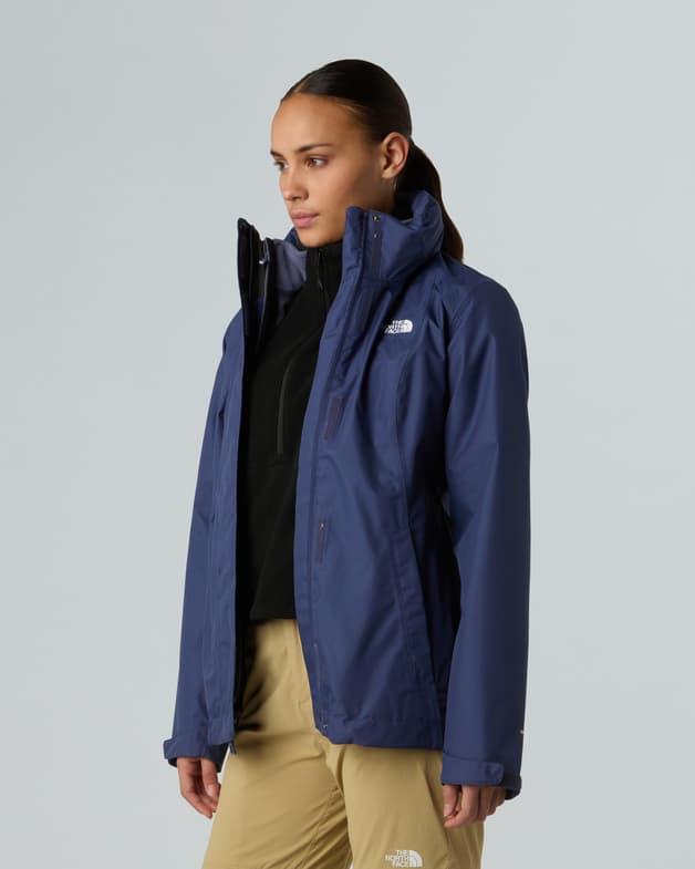 Chaqueta con capucha The North Face Evolve II Triclimate azul violeta mujer - #8