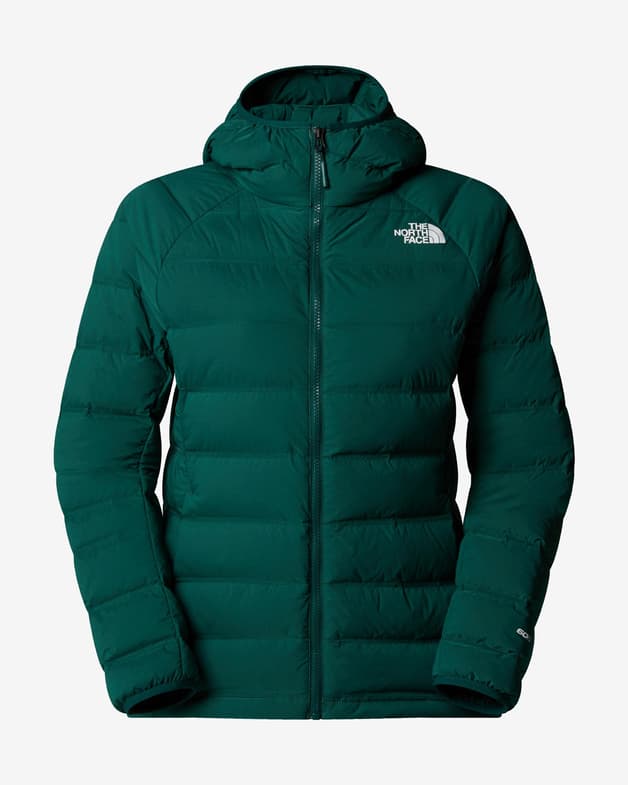 Chaqueta con capucha The North Face Abseil Stretch Down verde abeto mujer - #1
