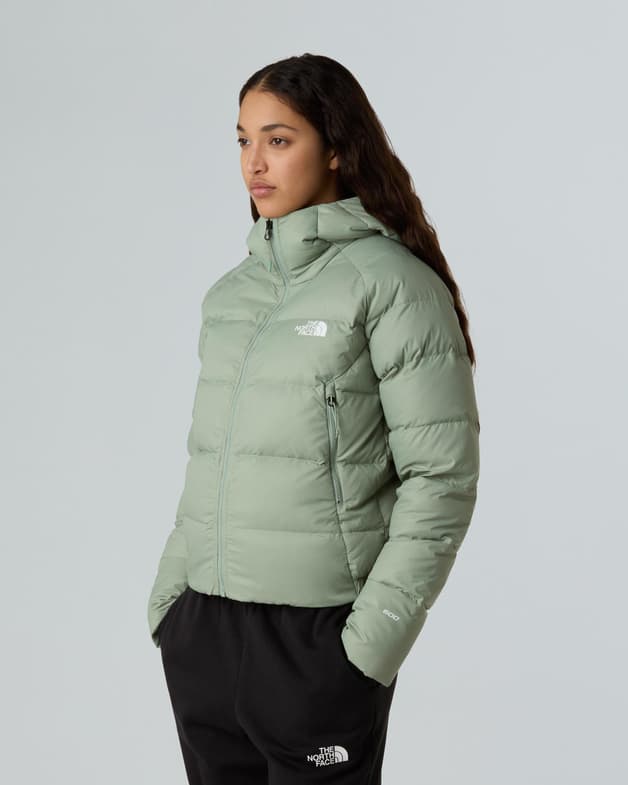 Chaqueta con capucha The North Face Hyalite Down verde claro mujer - #3