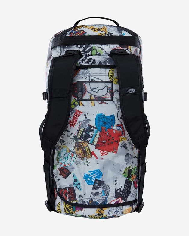 Bolsa The North Face Base Camp Duffel M 69 l blanco multicolor - #2