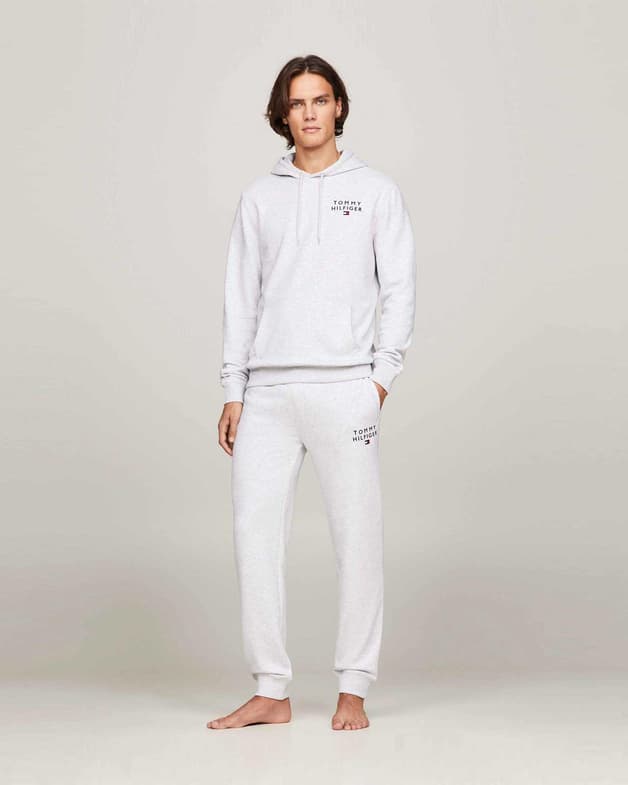 Sudadera con capucha Tommy Hilfiger TH Original gris claro - #4