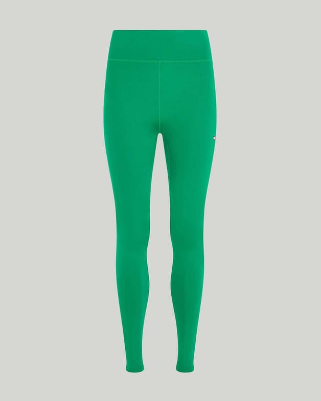 Malla larga Tommy Hilfiger Essential Flag Color verde mujer - #3