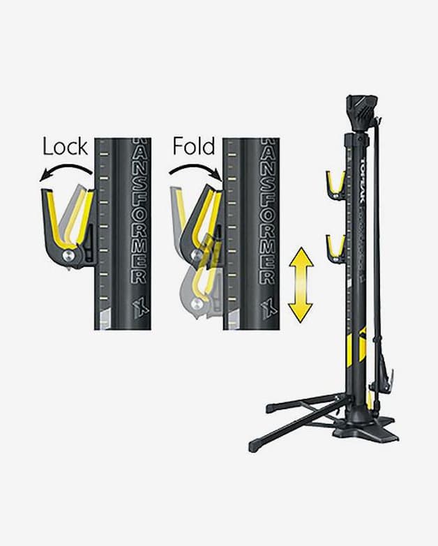 Soporte con bomba incorporada Topeak Transformer X - #5