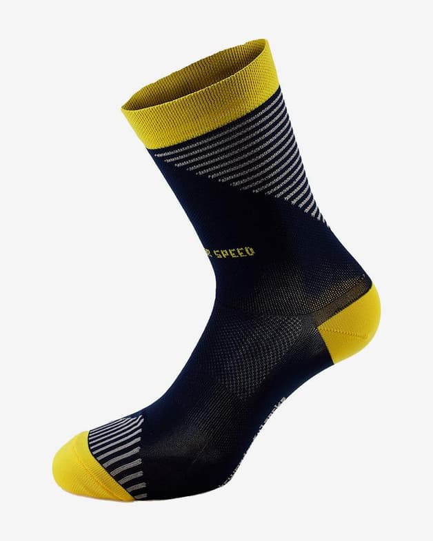Calcetines The Wonderful Socks The Speed azul amarillo gris - #3