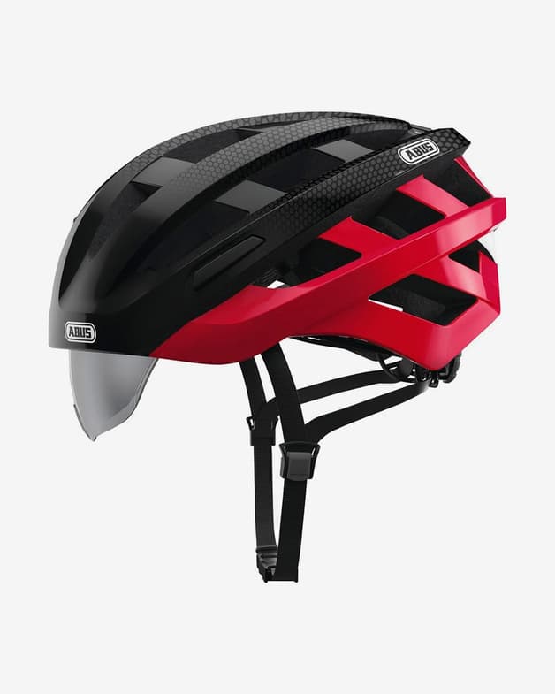 Casco Abus In-Vizz Ascent negro rojo - #1