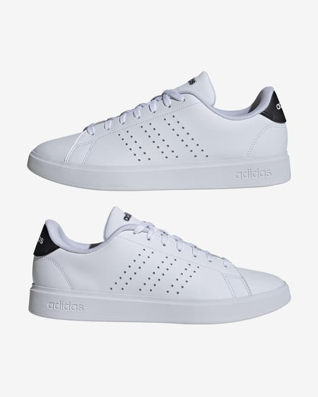 Zapatillas adidas Advantage 2.0 blanco puro negro - #6
