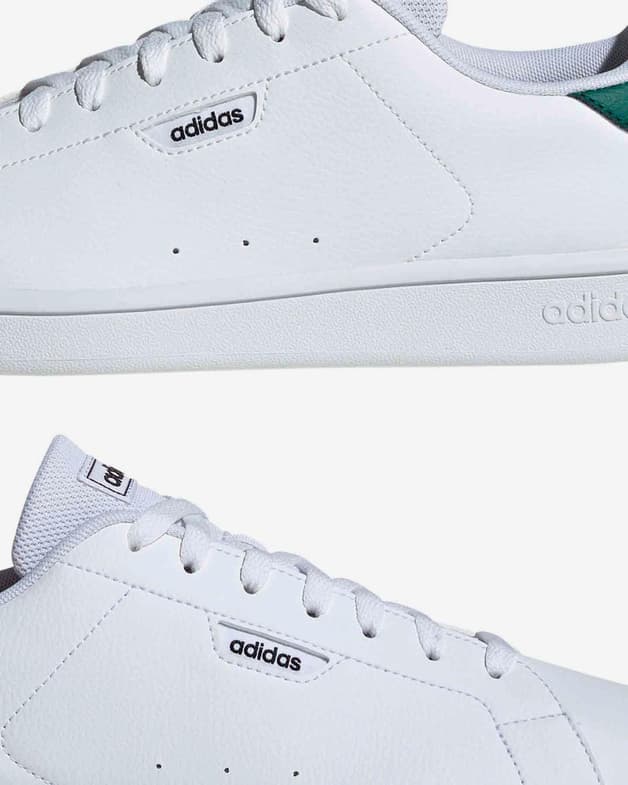 Zapatillas adidas Court blanco puro verde - #8