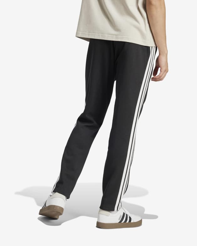 Pantalón largo adidas Essentials 3-Stripes Open Hem negro blanco - #6