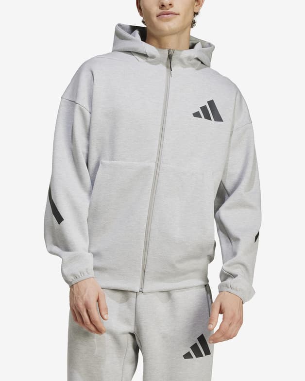 Chaqueta con capucha adidas Z.N.E. New gris claro negro - #5