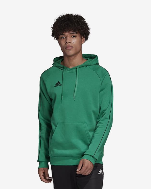 Sudadera con capucha adidas Core 18 verde - #3