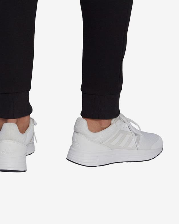 Pantalón largo adidas Essentials Fleece Regular Fit Tapered Cuff negro - #5