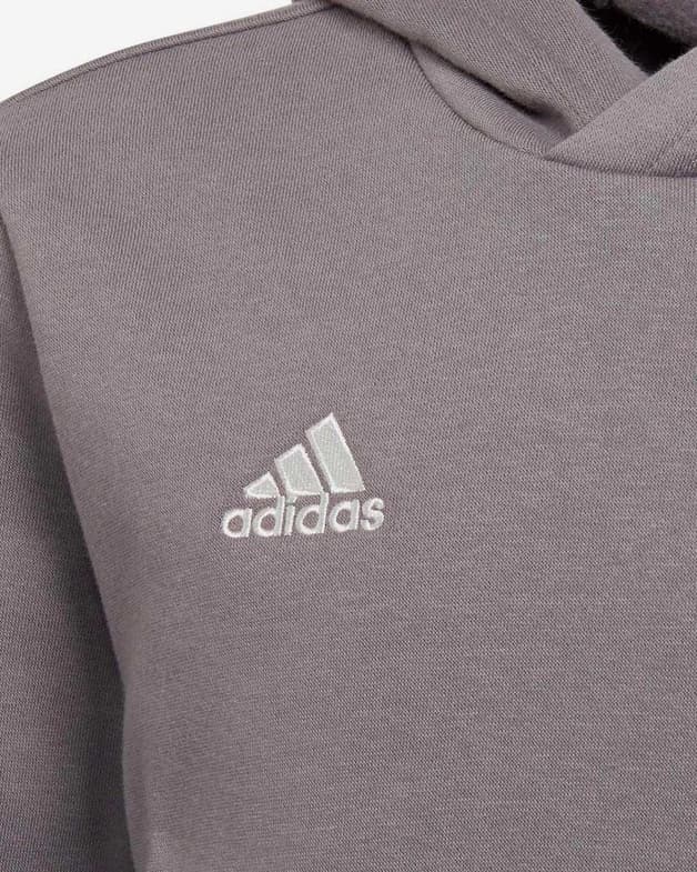 Sudadera con capucha adidas Entrada 22 gris oscuro infantil - #3