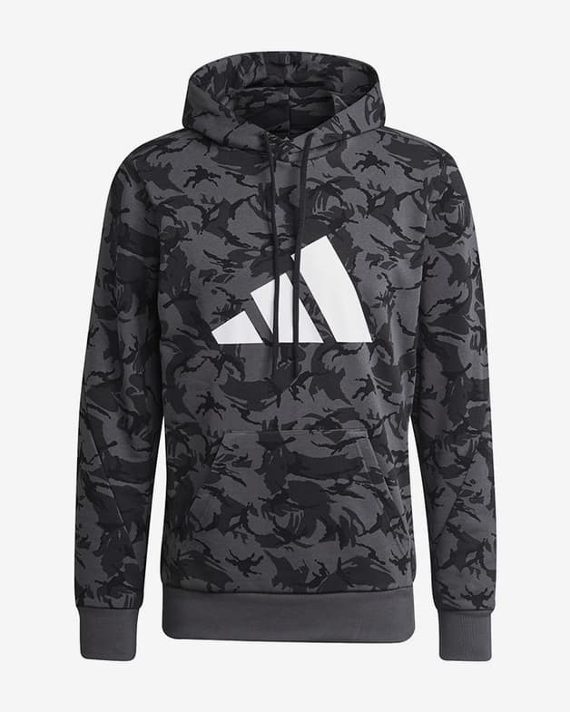 Sudadera con capucha adidas Future Icons Camo Graphic gris blanco - #1