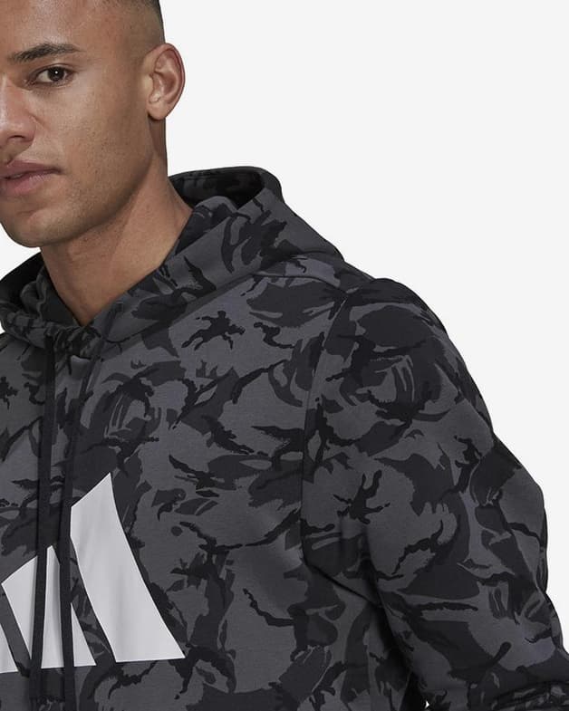 Sudadera con capucha adidas Future Icons Camo Graphic gris blanco - #4