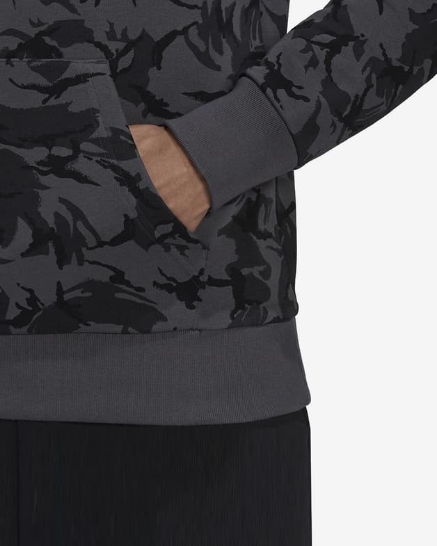 Sudadera con capucha adidas Future Icons Camo Graphic gris blanco - #6