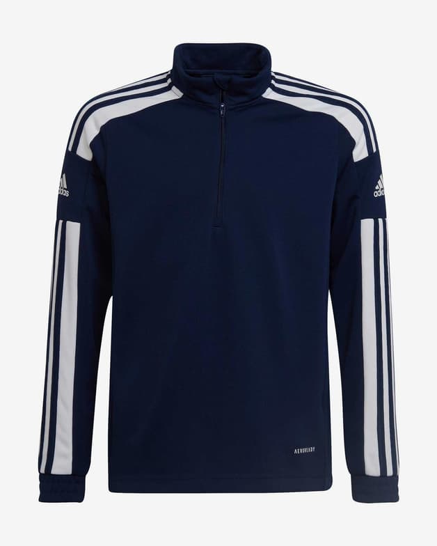 Sudadera adidas Squadra 21 Half Zip azul marino blanco infantil - #1