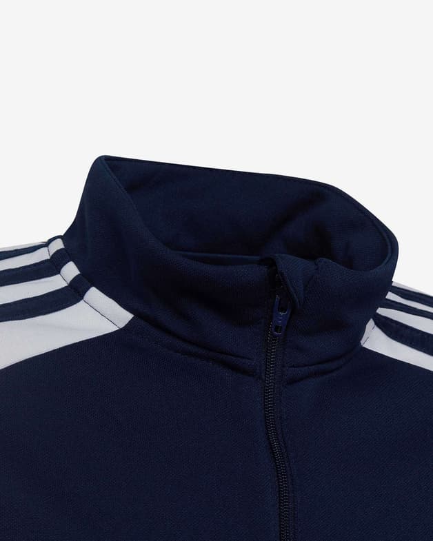 Sudadera adidas Squadra 21 Half Zip azul marino blanco infantil - #3