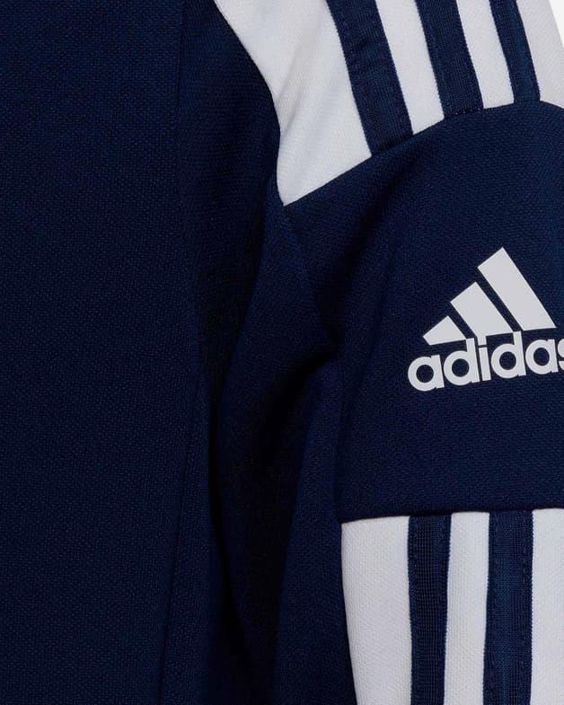 Sudadera adidas Squadra 21 Half Zip azul marino blanco infantil - #4