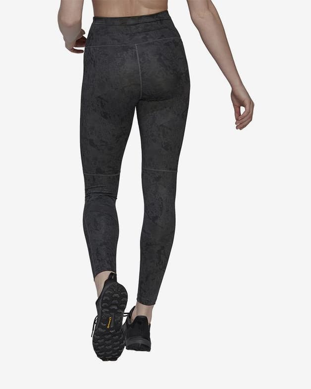 Malla larga adidas Multi Allover Print negro gris oscuro mujer - #3