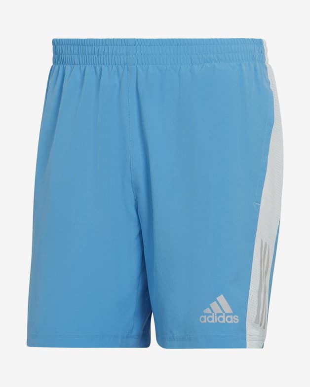 Pantalón corto adidas Own The Run azul claro blanco - #1