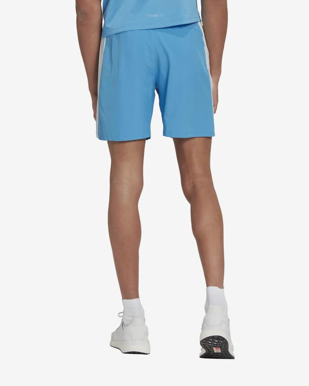 Pantalón corto adidas Own The Run azul claro blanco - #3