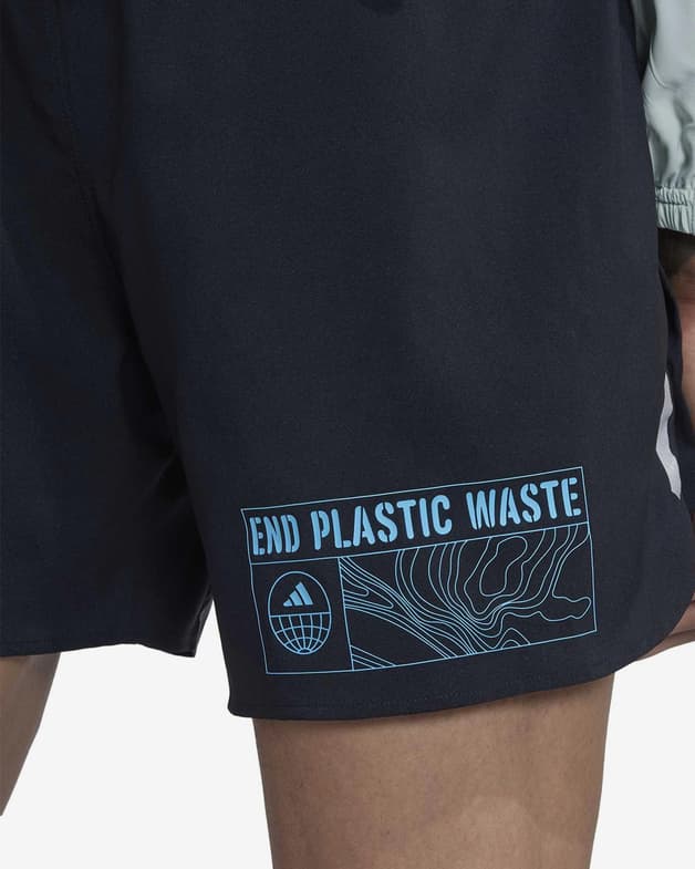 Pantalón corto adidas Designed For Running For The Oceans negro - #5