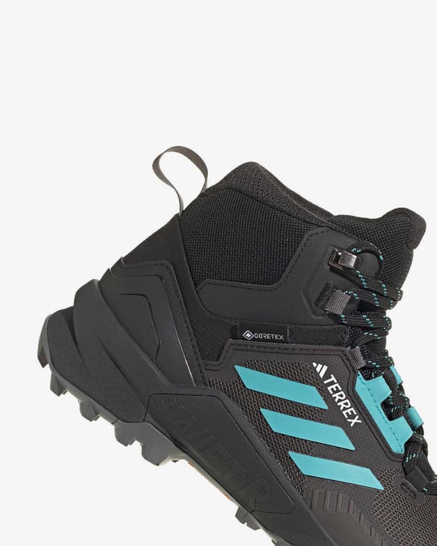Botas adidas Terrex Swift R3 Mid GORE-TEX negro azul pálido mujer - #8