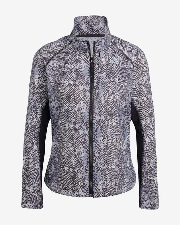 Chaqueta adidas Fast Running Iteration gris negro mujer - #1