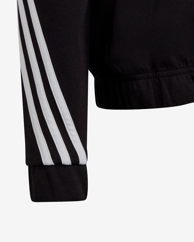Chándal adidas Future Icons 3 Stripes negro blanco infantil - #7