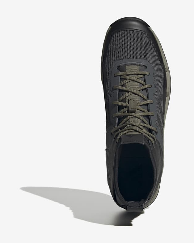 Zapatillas adidas Five Ten Trailcross Mid Pro negro verde caqui - #4