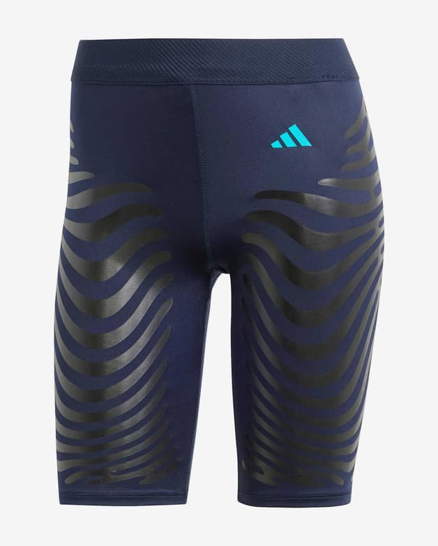 Korte legging adidas Adizero marineblauw vrouw - #1