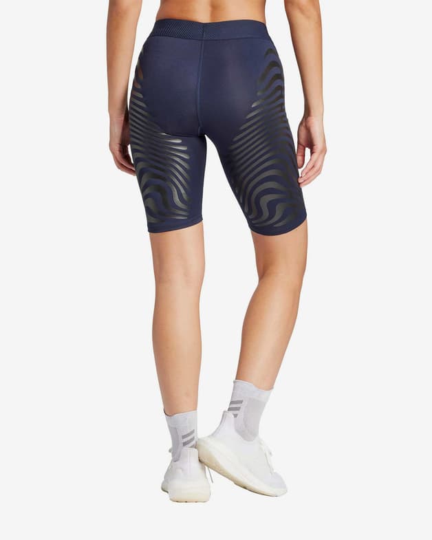 Korte legging adidas Adizero marineblauw vrouw - #4