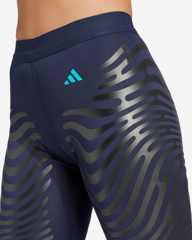 Korte legging adidas Adizero marineblauw vrouw - #2