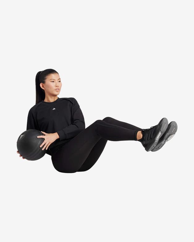 Sudadera adidas Power Hidden Racerback Overlay negro puro mujer - #5
