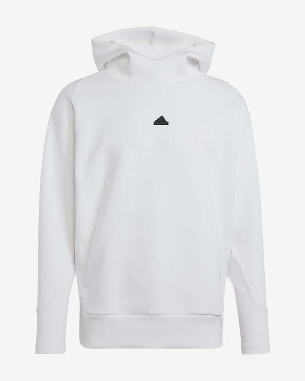 Sudadera con capucha adidas Z.N.E. Overhead blanco puro mujer - #1