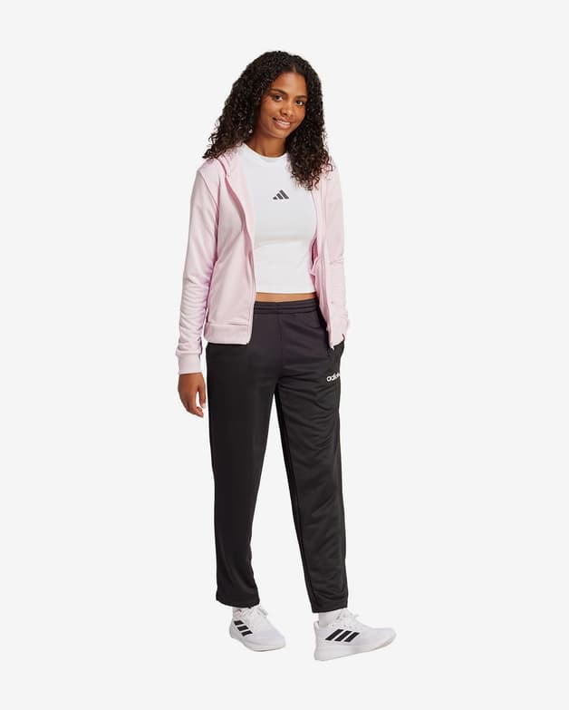 Chándal adidas Essentials Linear rosa negro mujer - #6