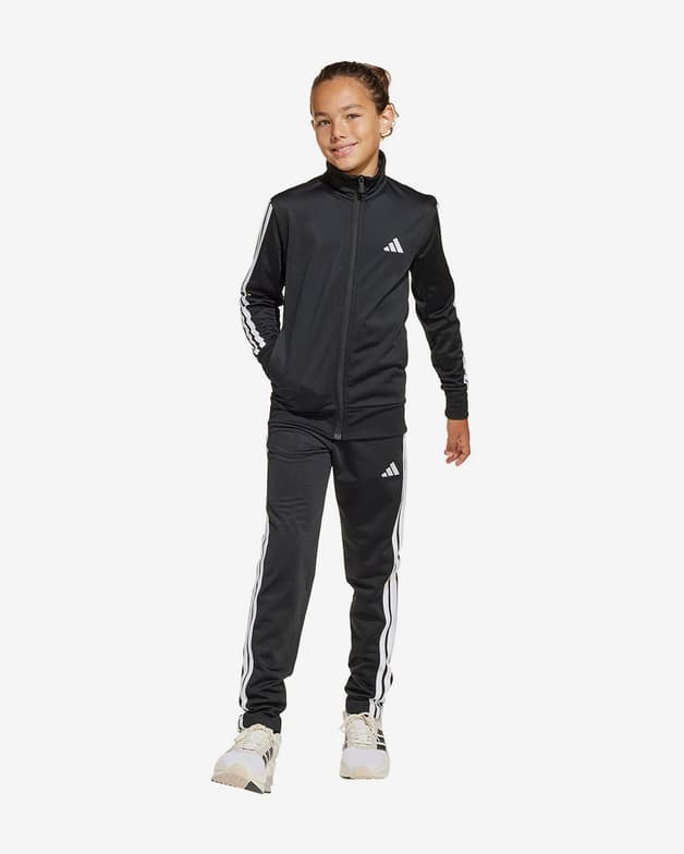 Chándal adidas Essentials Climacool negro blanco junior - #6